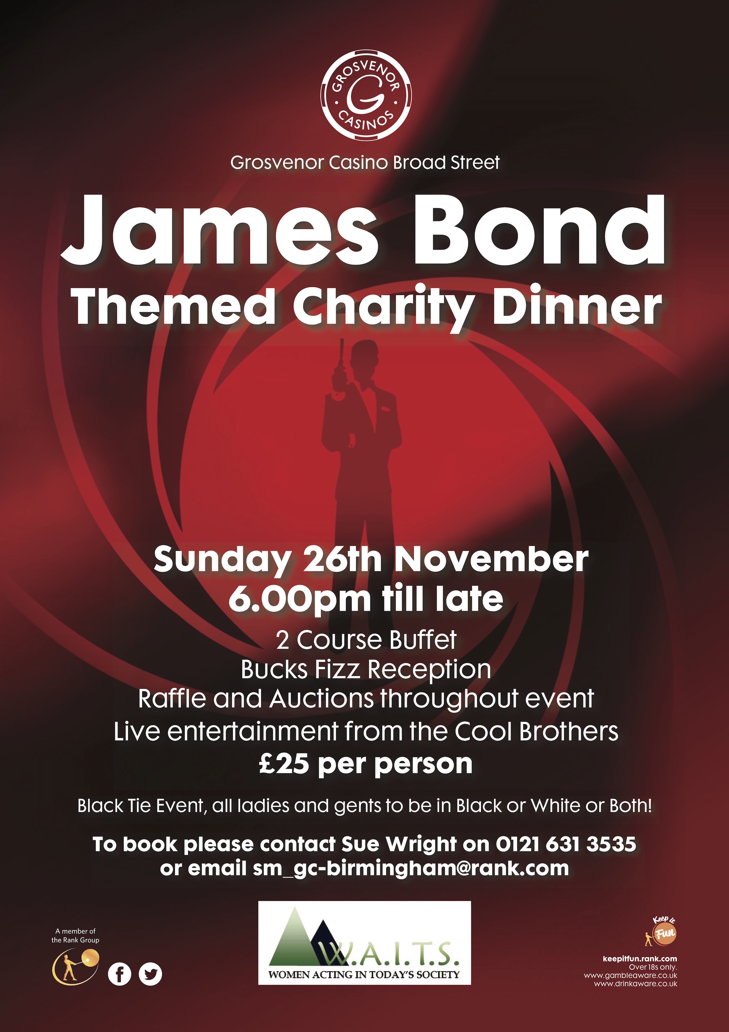 James Bond Charity Dinner