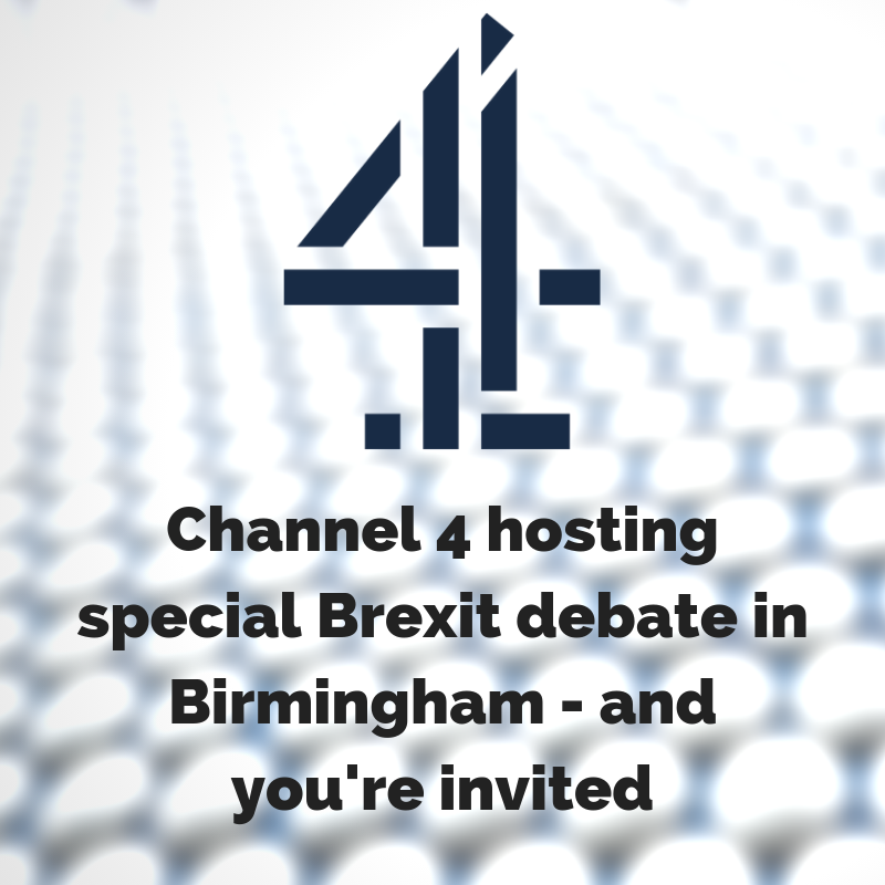 channel 4 brexit debate show in birmingham