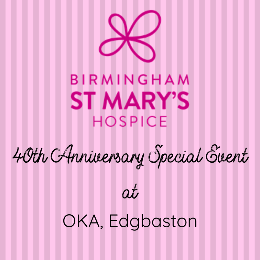 st mary's hospice 40th anniversary