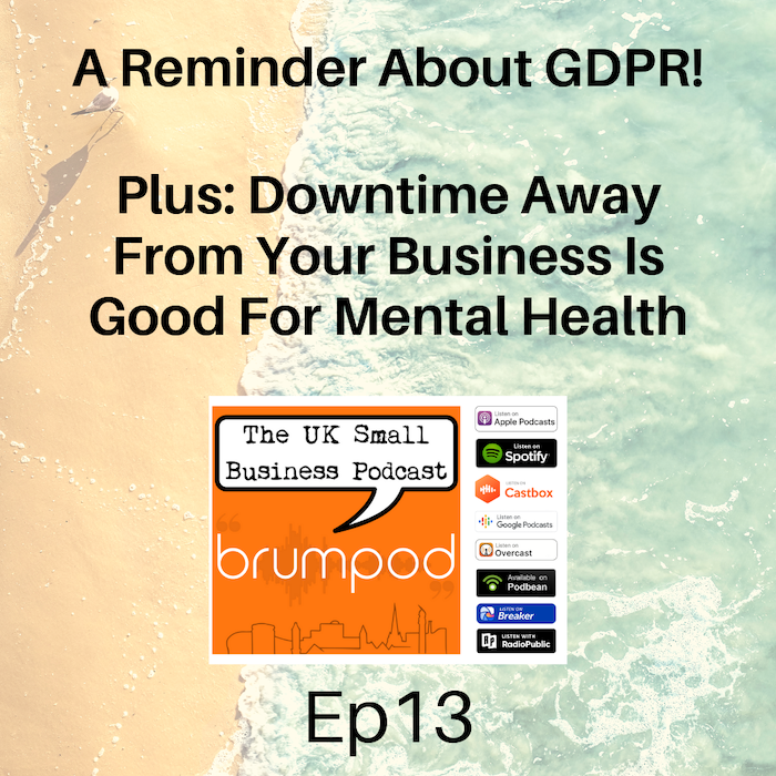 brumpod gdpr reminder plus good mental health