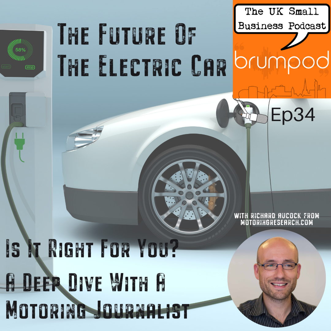 the future of the electric car graphic
