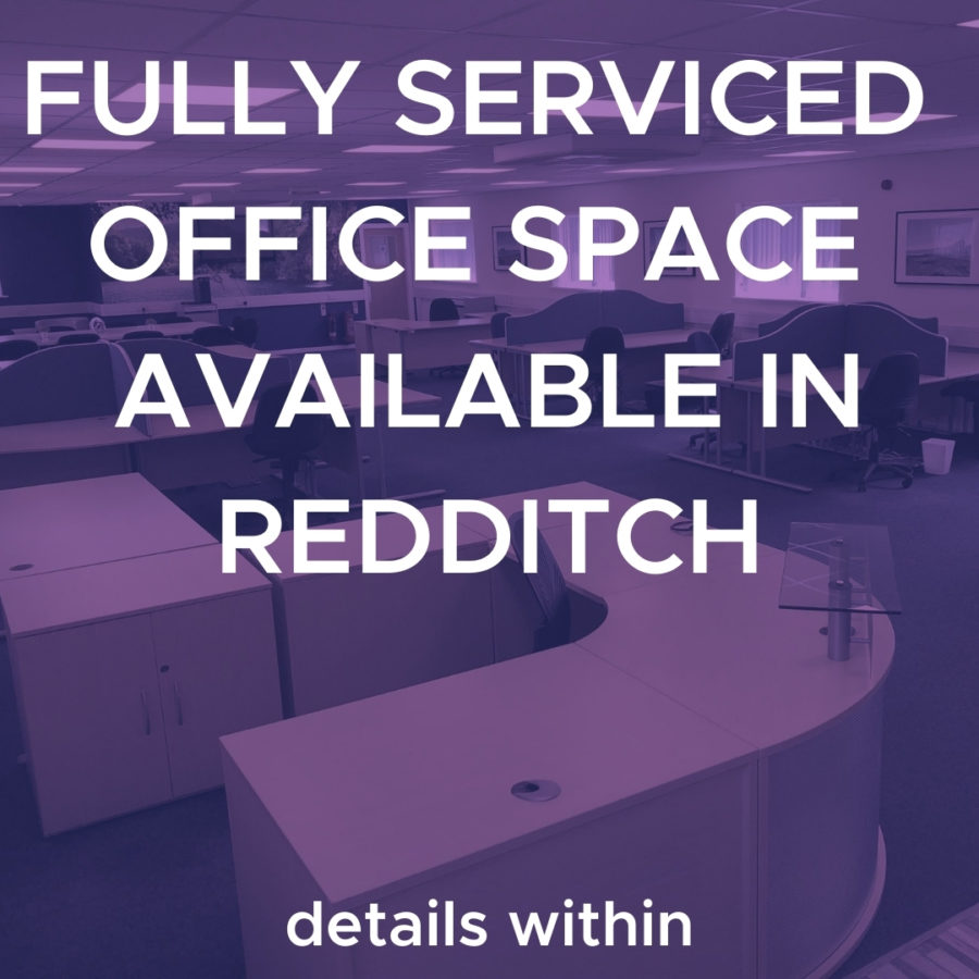 serviced office space available redditch